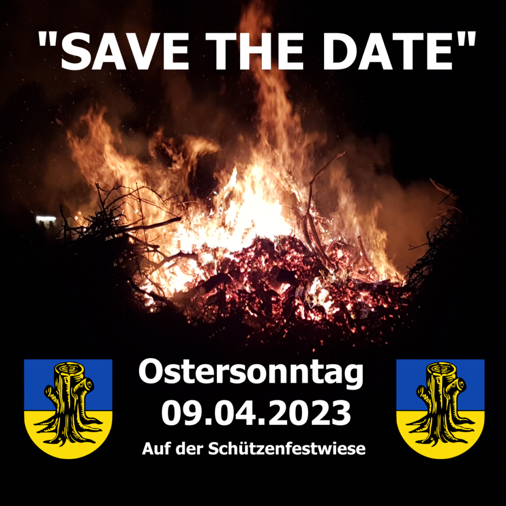 Osterfeuer Rhade Ostersonntag 09.03.2023